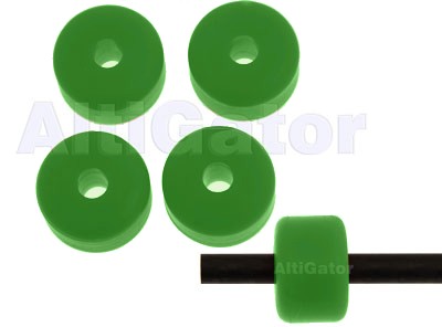Landing skid pads (⌀ 6.5mm) - green