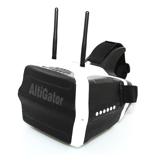 HD Headset for FPV flying with built-in 5.8GHz diversity receiver
