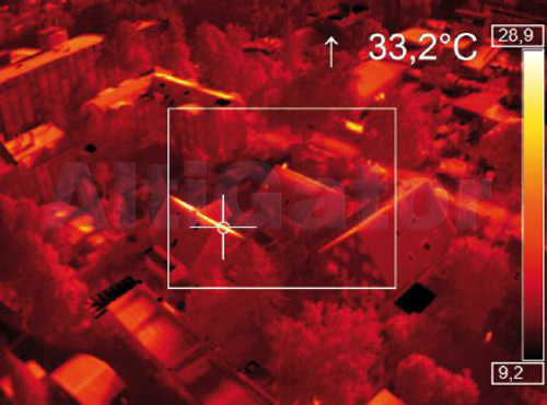 Thermographie sur drone - thermographie a�rienne Thermographie sur drone - thermographie a�rienne