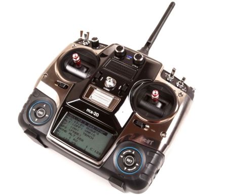 Transmitter MX-20 HOTT with receiver