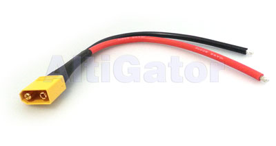 Battery connection cable - XT60 12 AWG