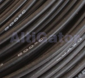 Silicone cable - 12AWG / 3.3mm2 Black