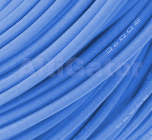 Silicone cable - 18AWG / 0.75mm2 Blue