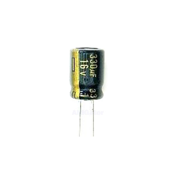 Electrolytic capacitor 330µF/16V - Elko