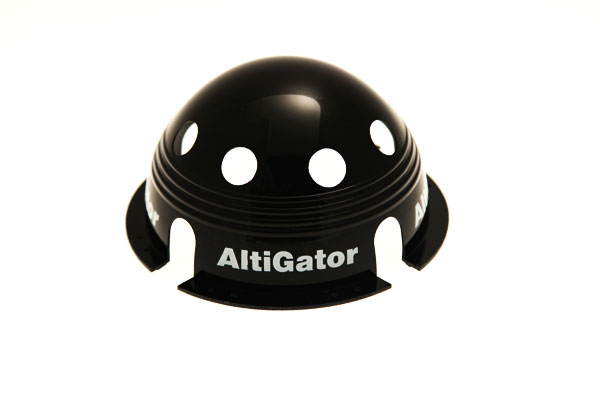 AltiStream Strong: bulle de protection renforcée et ventilée - Noire opaque