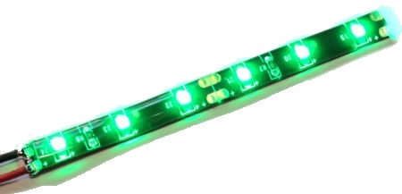 LED stripe GREEN (flexible, water resistant)