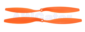 Paire d'hélices 1245 FC - couleur Orange fluo