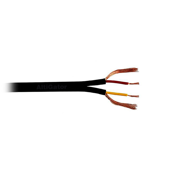 Shielded flat analog video cable - 26AWG
